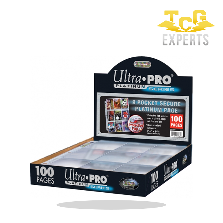 Ultra Pro platinum 9-pocket side loading pages 